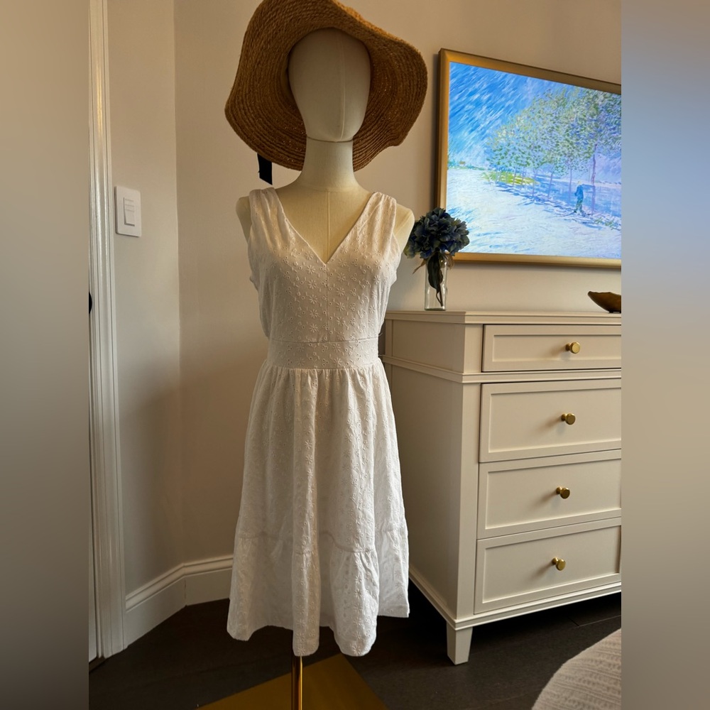 NWT Ann Taylor Loft eyelet dress XS